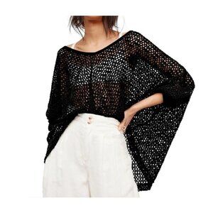 Free People We The Free Napa Crochet Sweater/Top